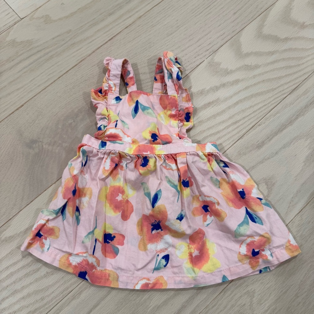 Carters Floral Pink Baby Dress 3m